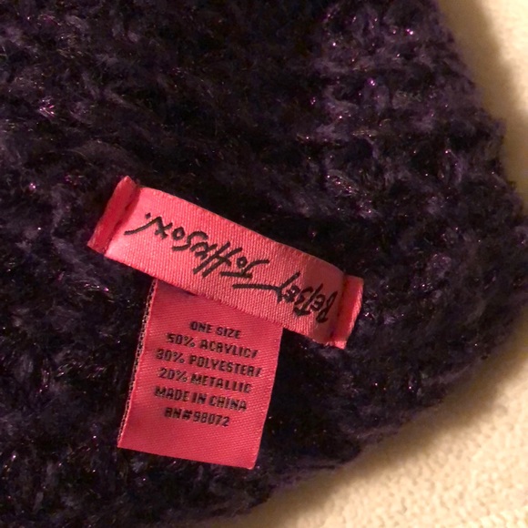 Betsey Johnson infinity scarf - Picture 2 of 3